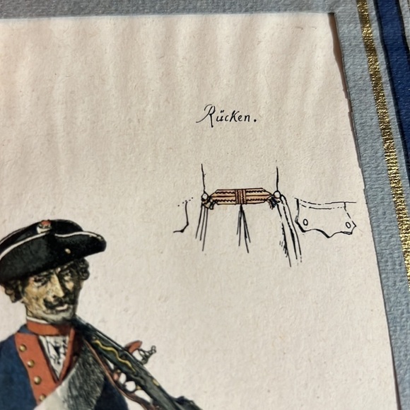 Old French Artillery Soldier Print - Picture 4 of 9